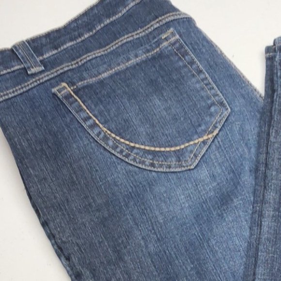 PREMIUM NINE WEST STRETCH STRAIGHT JEANS 12/30x31 MADE IN JORDAN 🇯🇴 - Picture 11 of 13